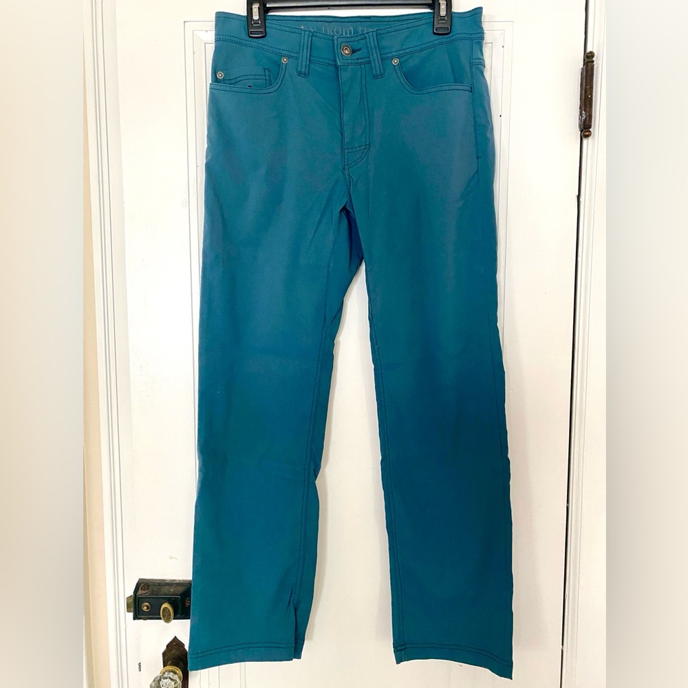 Prana Men’s Blue Stretch Zion Slim Fit Pants